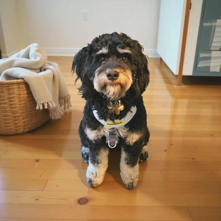 Sutter, a Goldendoodle & Bernedoodle